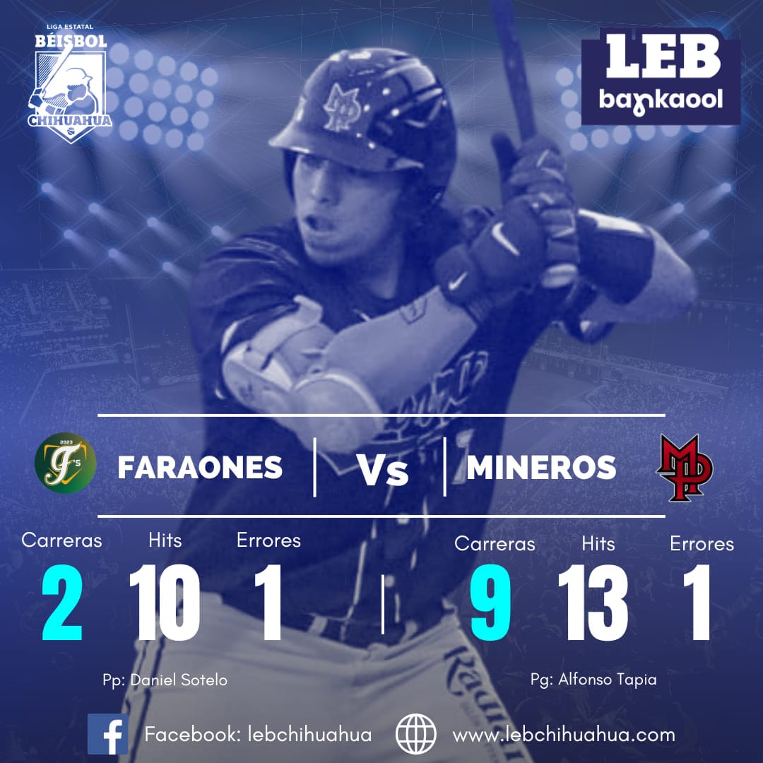 Mineros repite dosis a Faraones