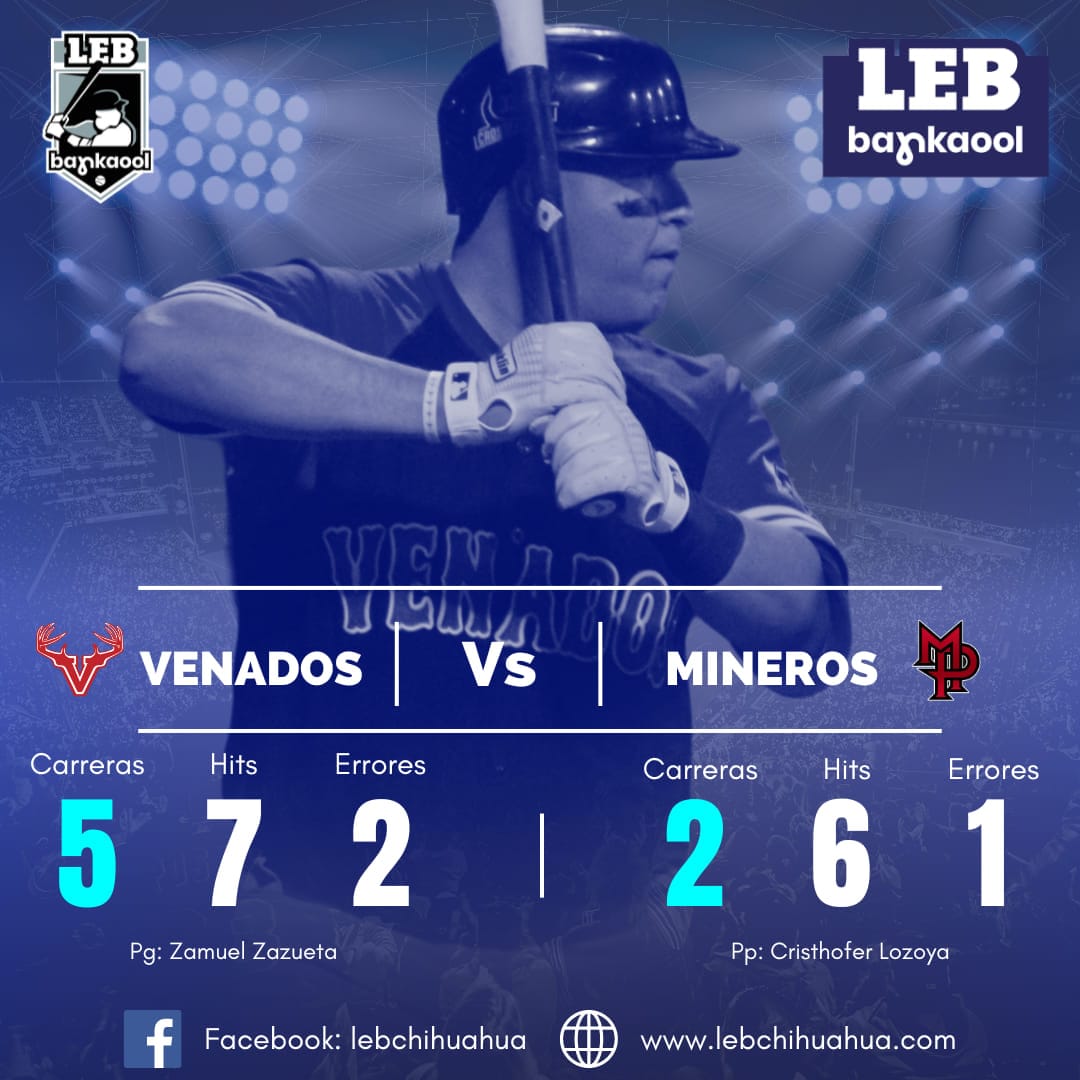 Mineros divide con Venados