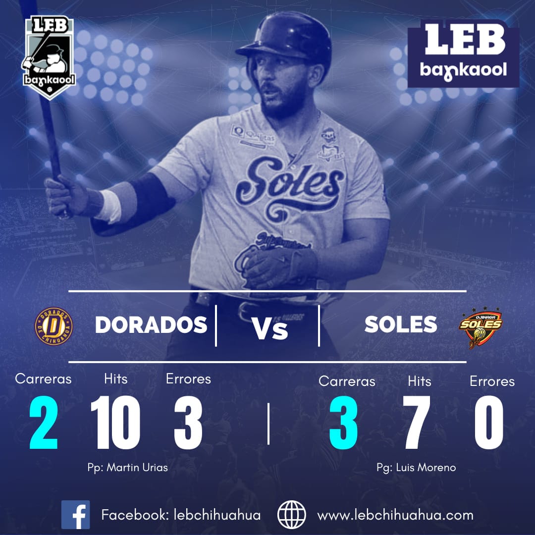 Soles deja tendidos a los Dorados