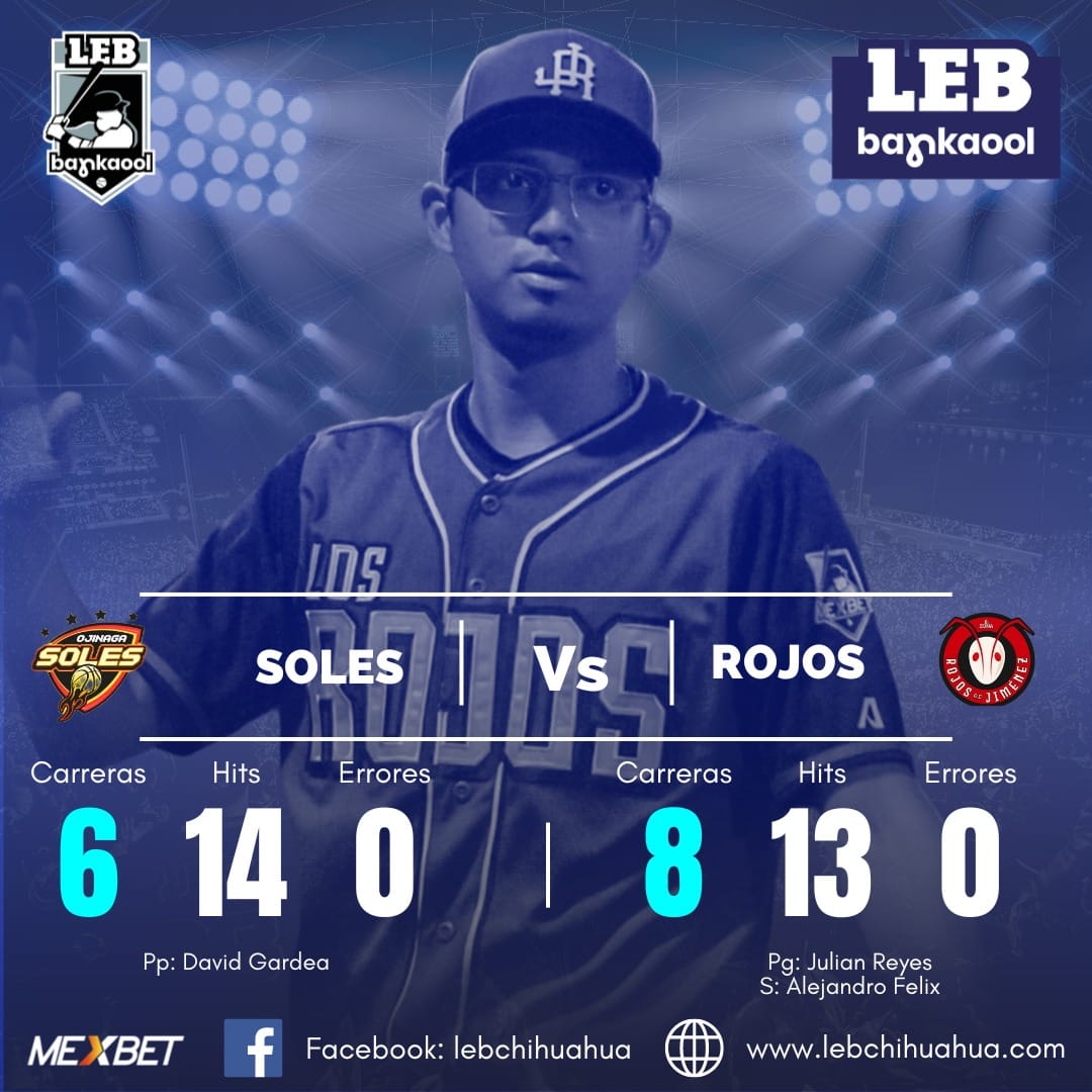 Rojos vence a Soles