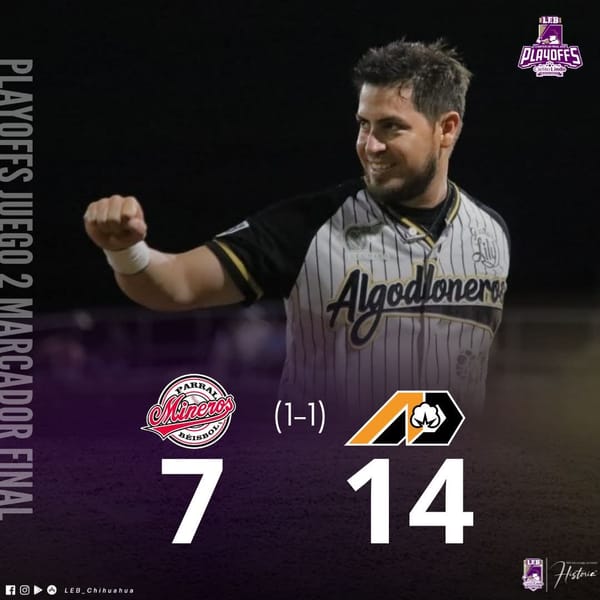 Igualan Algodoneros serie con Mineros