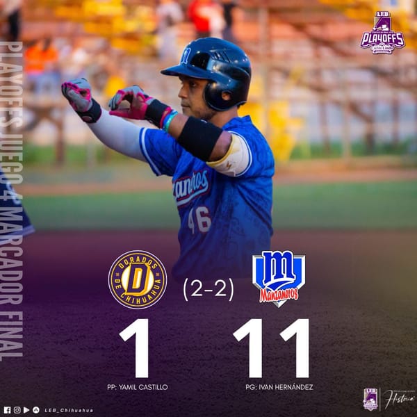 Se van Manzaneros y Dorados al límite