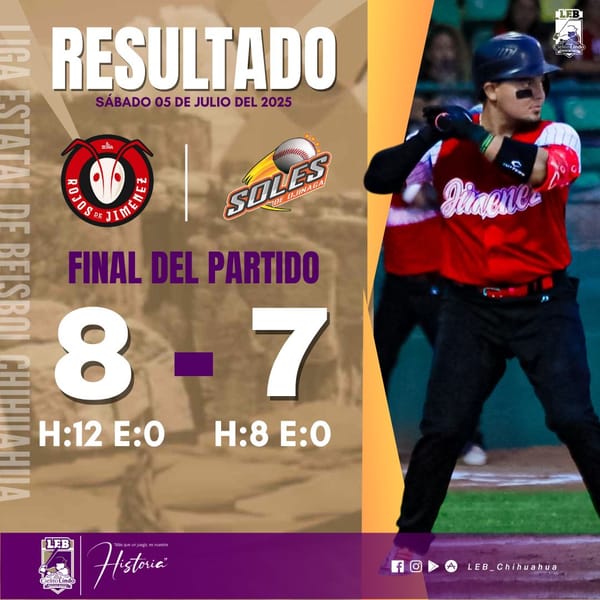 Acaban Rojos con los sueños de Soles