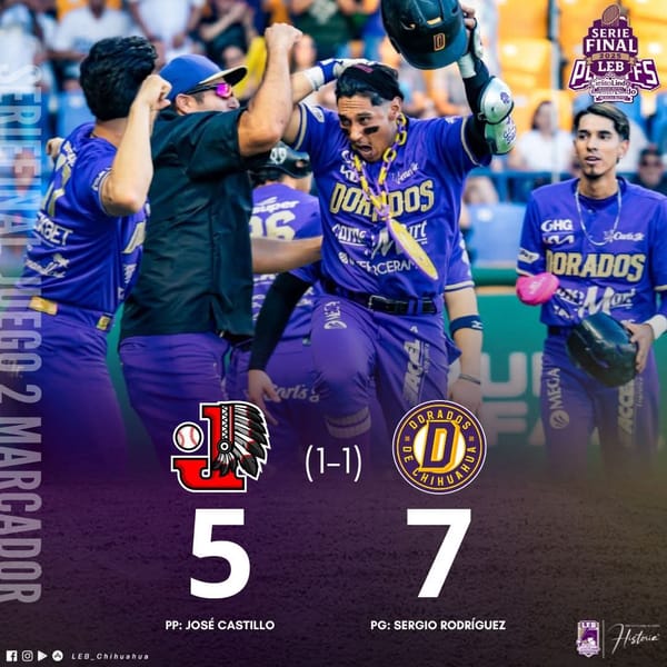 Igualan Dorados la serie final